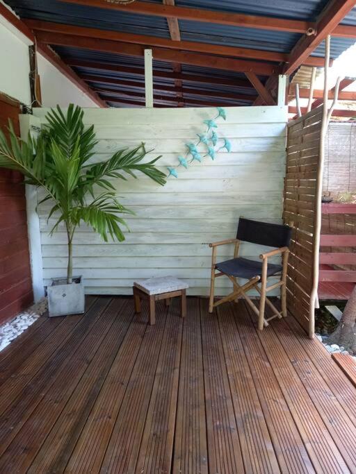Bungalow Atypique Ti Bambou A 500M De La Plage Sainte-Anne  Kültér fotó